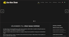 Desktop Screenshot of kravmagasverige.se