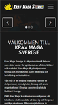 Mobile Screenshot of kravmagasverige.se